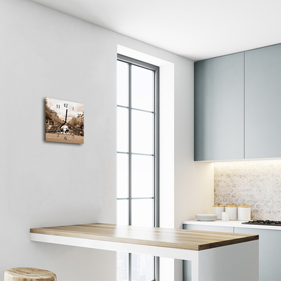 Relógio quadrado Amsterdã