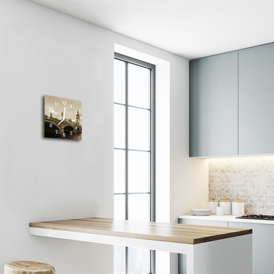 Relógio quadrado Ponte