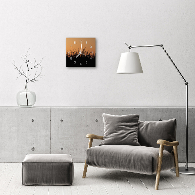 Relógio quadrado Grama