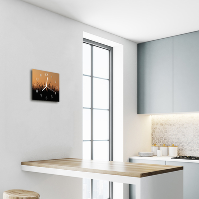 Relógio quadrado Grama