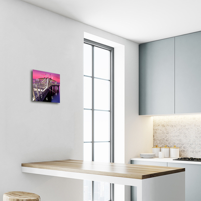 Relógio quadrado Píer