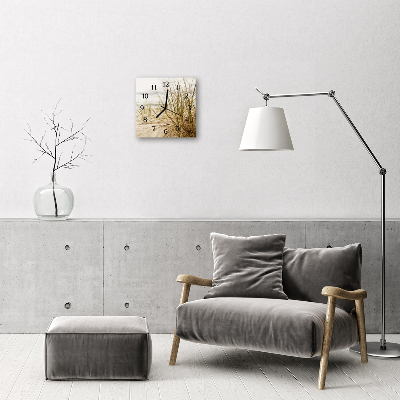 Relógio quadrado Capim-da-praia