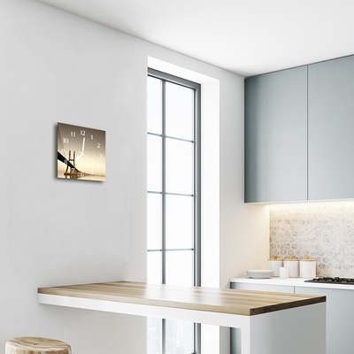 Relógio quadrado Ponte