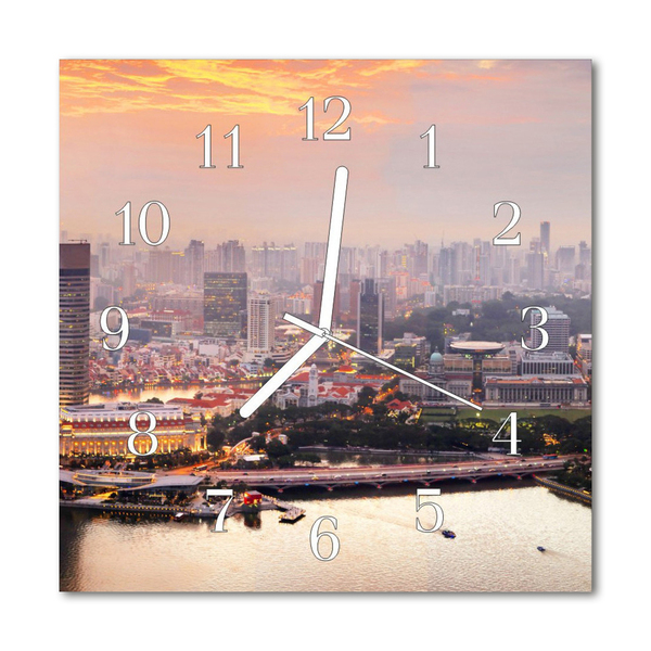 Relógio quadrado Cidade