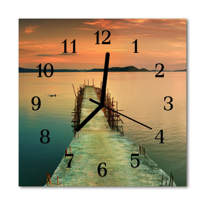 Relógio quadrado Ponte