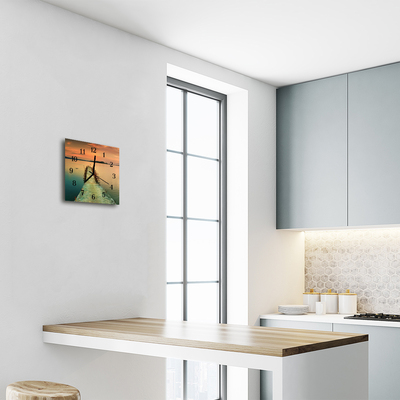 Relógio quadrado Ponte