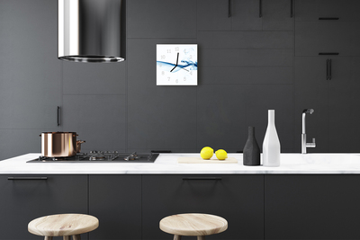 Relógio quadrado Fumaça abstrata