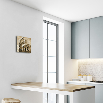 Relógio quadrado Coliseu