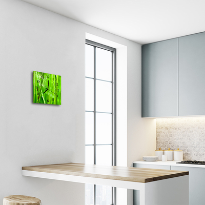 Relógio quadrado Grama