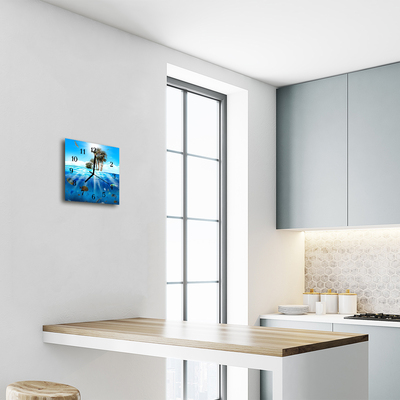 Relógio quadrado Ilha dos Peixes