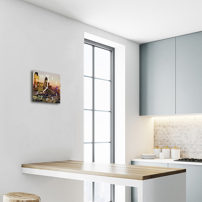 Relógio quadrado Londres