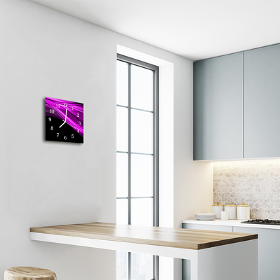 Relógio quadrado Abstração