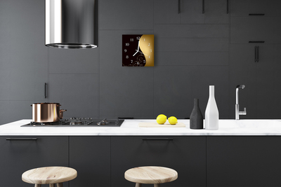 Relógio quadrado Arte abstrata