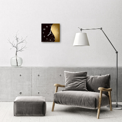 Relógio quadrado Arte abstrata