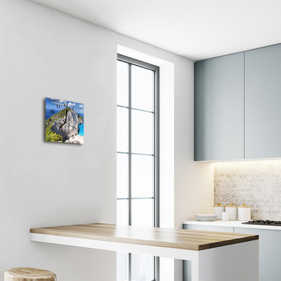 Relógio quadrado Penhasco