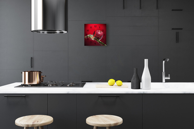 Relógio quadrado Maçã