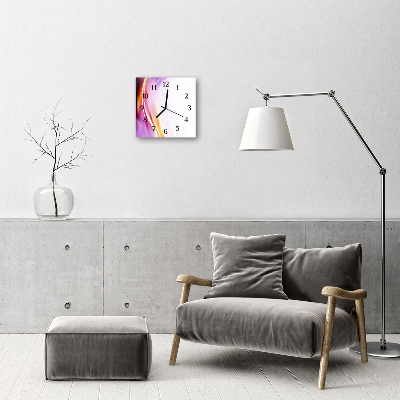 Relógio quadrado Abstração