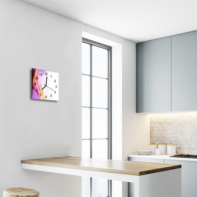 Relógio quadrado Abstração