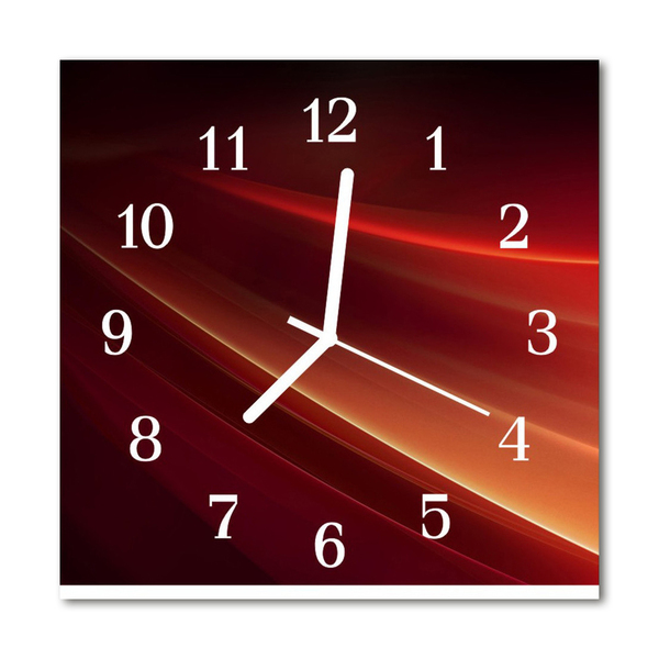 Relógio quadrado Abstração