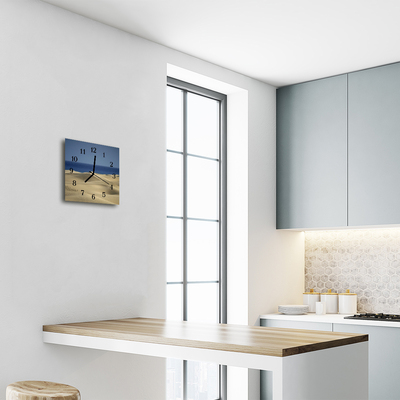 Relógio quadrado Mar de dunas