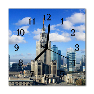 Relógio quadrado Varsóvia