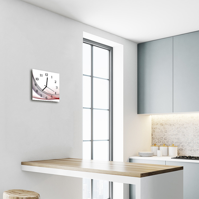 Relógio quadrado Abstração