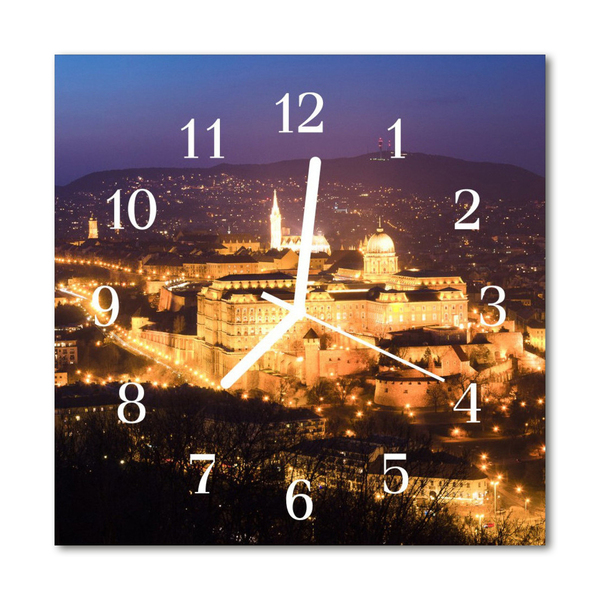 Relógio quadrado Cidade de Budapeste