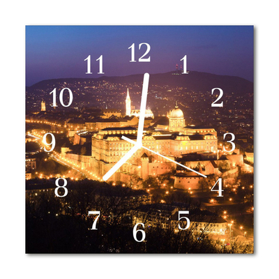 Relógio quadrado Cidade de Budapeste