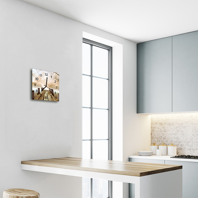 Relógio quadrado Ponte