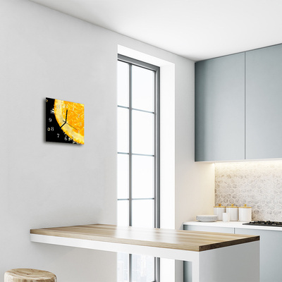 Relógio quadrado Limão