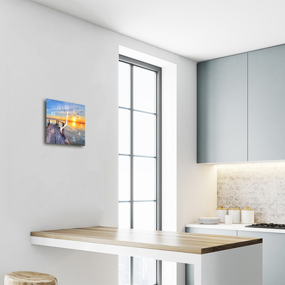 Relógio quadrado Píer