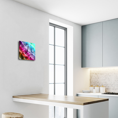 Relógio quadrado padrão 3D