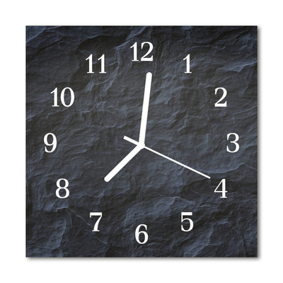 Relógio quadrado Pedras