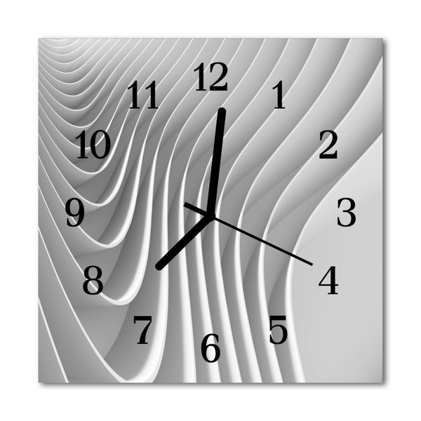 Relógio quadrado Abstração