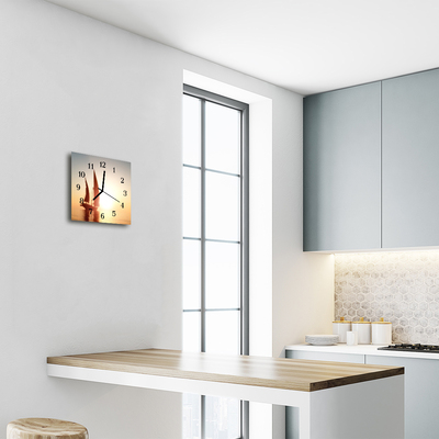 Relógio quadrado Veleiro