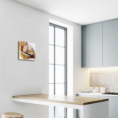 Relógio quadrado Abstração