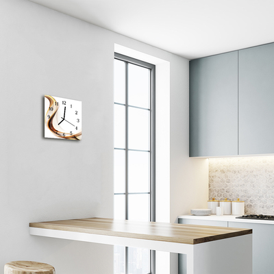 Relógio quadrado Abstração