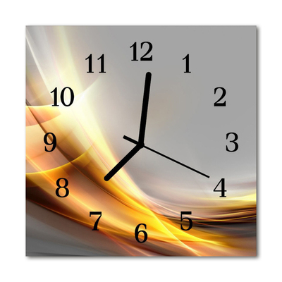 Relógio quadrado Abstração