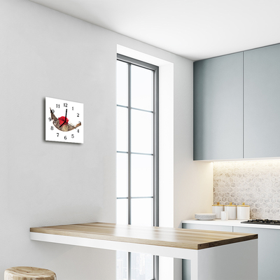 Relógio quadrado Rosa