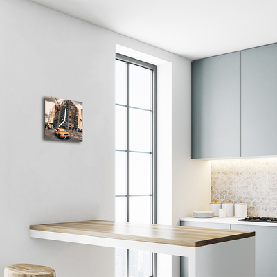 Relógio quadrado Táxi