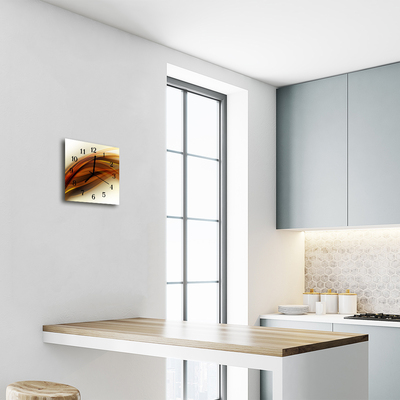 Relógio quadrado Abstração