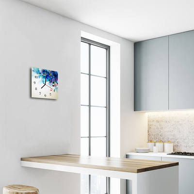 Relógio quadrado Abstração