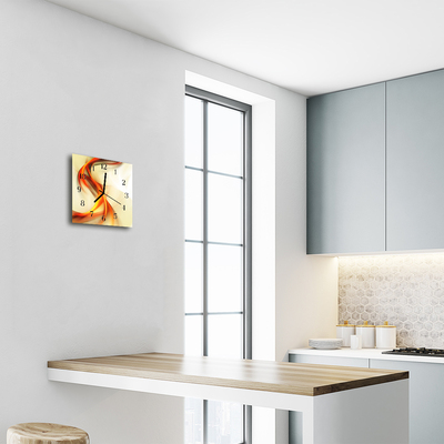 Relógio quadrado Abstração