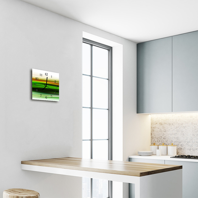 Relógio quadrado Abstração