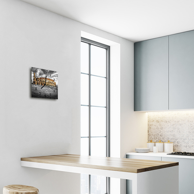 Relógio quadrado Coliseu