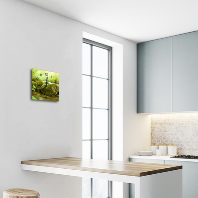 Relógio quadrado Natureza