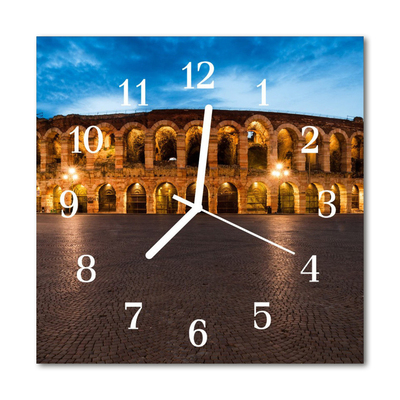 Relógio quadrado Estátua