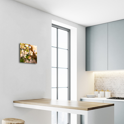 Relógio quadrado Natureza