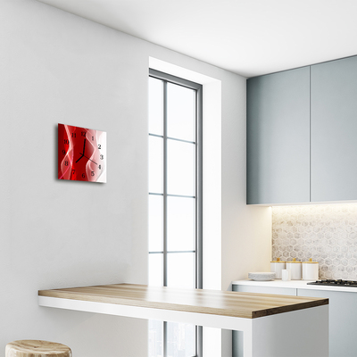 Relógio quadrado Abstração