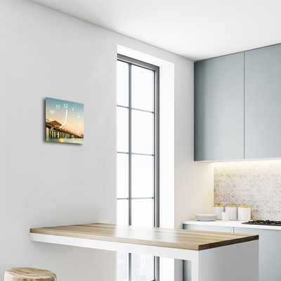 Relógio quadrado Ponte